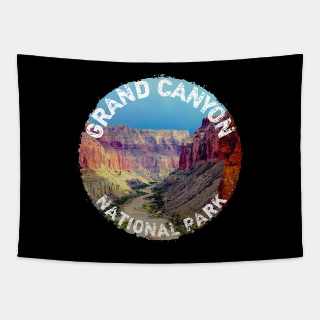 Grand Canyon National Park Arizona Souvenir Nature Tapestry by Pine Hill Goods