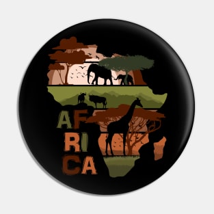 Africa Pin