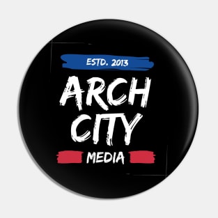 Arch City Media Brush Pin