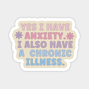 Funny Chronic Illness Comfort Colors - POTS Syndrome Magnet