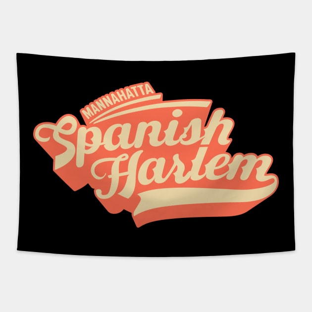 New York Spanish Harlem  - Spanish Harlem  - Spanish Harlem  Manhattan - El Barrio Tapestry by Boogosh