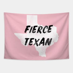 The Fierce Texas Black and White Tapestry