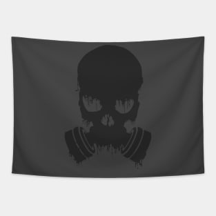 Black Skull Tapestry