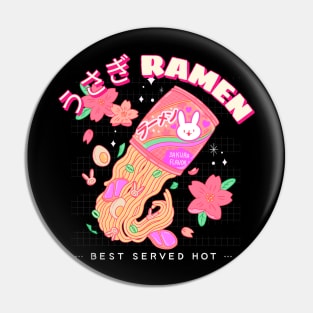 instant ramen cat cool design Pin