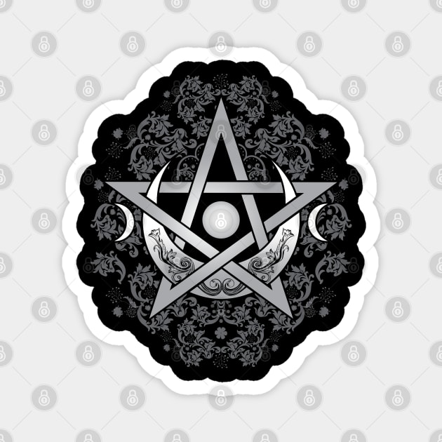 Pentagram Ornament Magnet by Nartissima