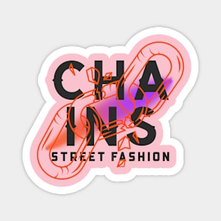 Chains street Fashion Magnet