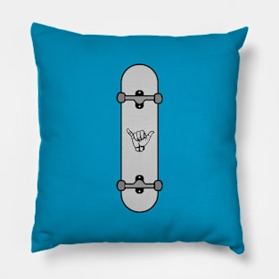 Skateboard Shaka TShirt & Gift Pillow