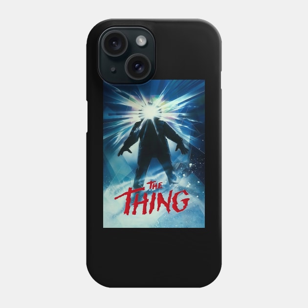 The Thing Movie Poster Phone Case by HipHopTees