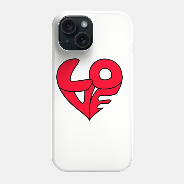 Love Phone Case by Florin Tenica