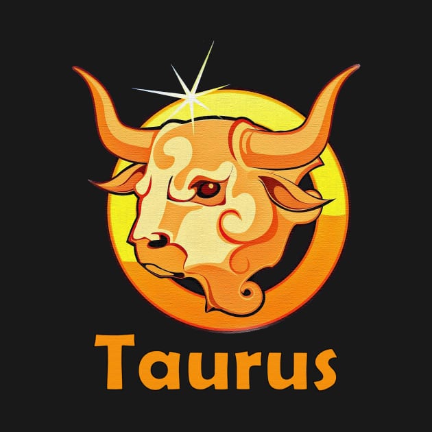 Taurus zodiac sign by tonkashirts