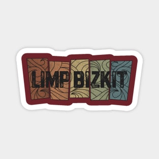 Limp Bizkit - Retro Pattern Magnet