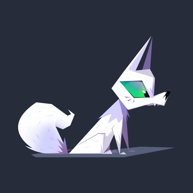 Fantasy pup by Polygonal Mess