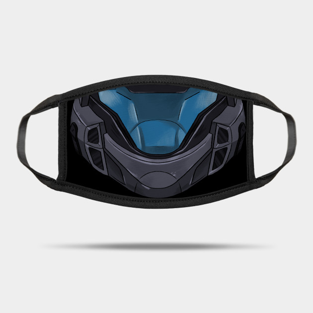 Halo 3 The Rookie Odst Helmet Halo Mask Teepublic