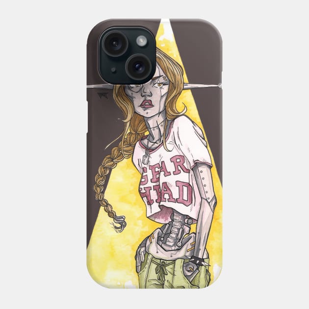 Gear Head Phone Case by violet_rose_art