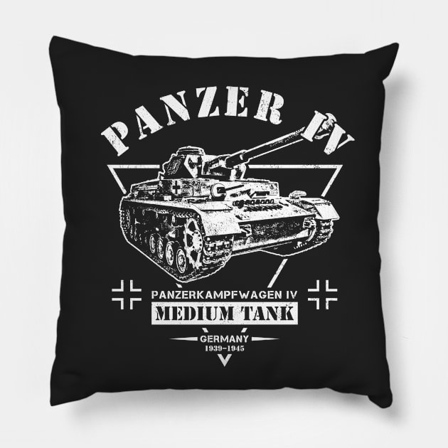 Panzerkampfwagen IV Pillow by Military Style Designs