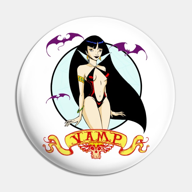 vamp girl Pin by CarmoStudio