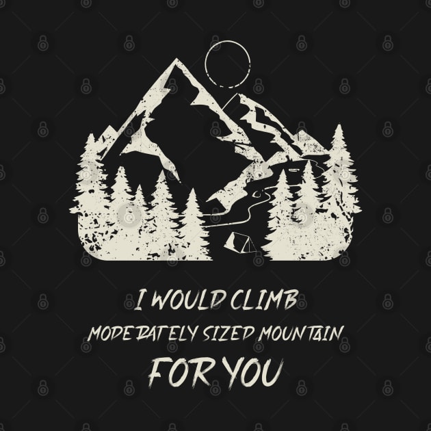 i would climb a moderately sized mountain for you by High Altitude