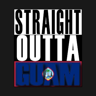 Straight Outta Guam Flag T-Shirt