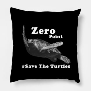 Zero Point Turtles Pillow