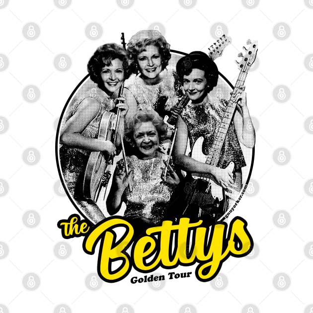 Betty White Band Shirt by UselessRob