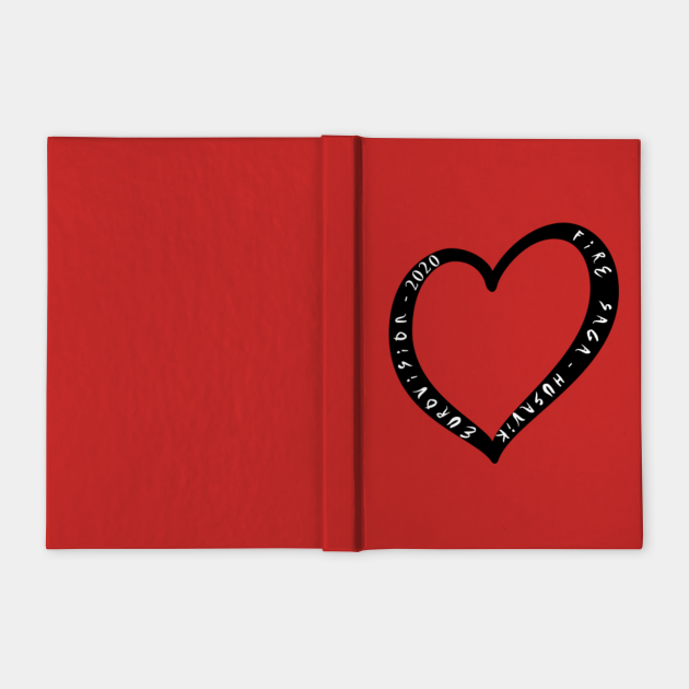 Eurovision - 2020 Fire Saga - Husavik - Eurovision Song Contest - Zeszyty | TeePublic PL