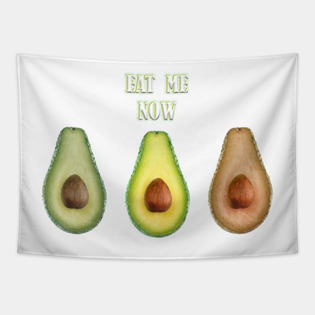 Avocado Too Late Tapestry by VeganShirtly