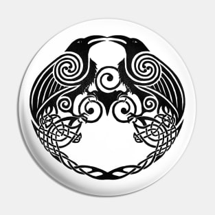 Huginn and muninn Pin