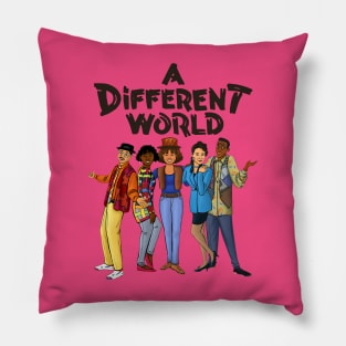 A different world black style Pillow