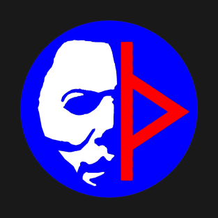 Michael Myers / Thorn Symbol (Red,White & Blue) T-Shirt