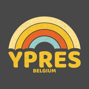 Retro Ypres Belgium T-Shirt