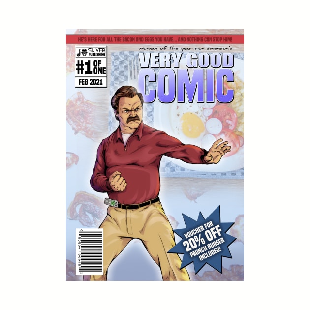 Ron Swanson's Very Good Comic by Sherb_Art