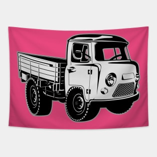 Cartoon truck Tapestry