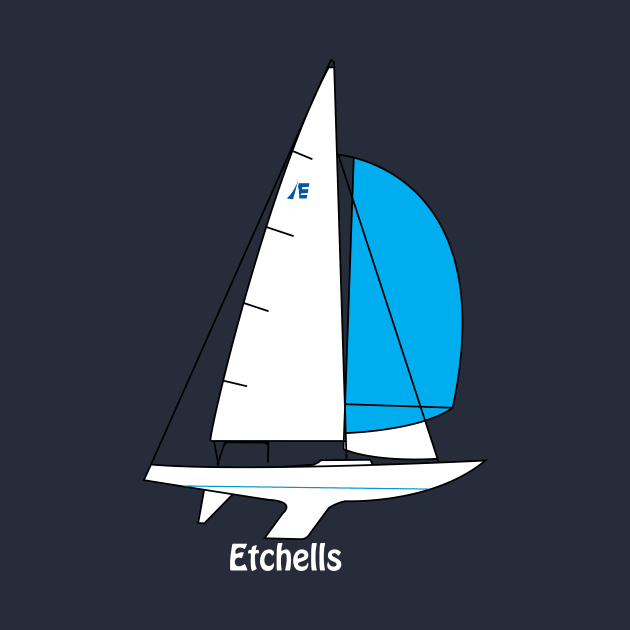 International Etchells Class Sailboat by CHBB