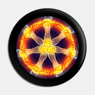 Cosmic Wheel Pin