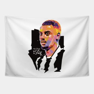 Alexander Isak Popart Tapestry