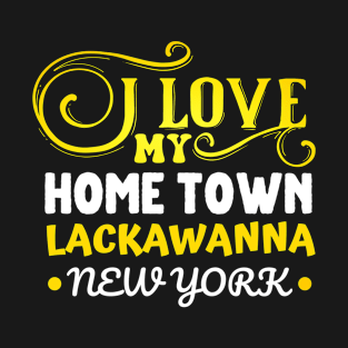 I love Lackawanna New York T-Shirt