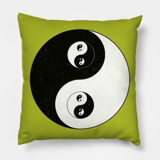 Yin Yang Infinity Pillow