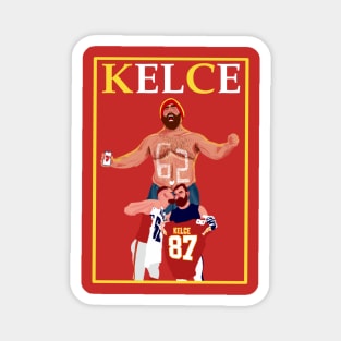 Kelce Brother : Travis KELCE x Jason kelce Magnet