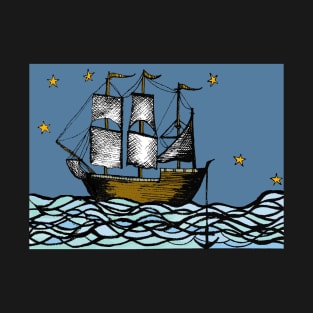 Night boat T-Shirt