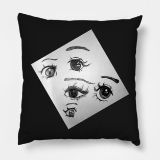 anime eyes Pillow