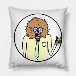 Working Baboon Pillow