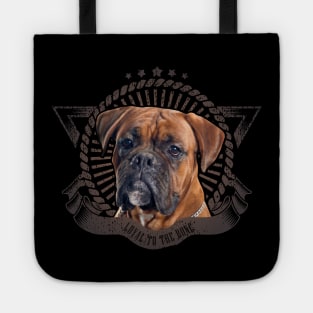 Boxer dog Tote