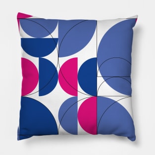 BISEXUAL ABSTRACT CIRCLE PRIDE DESIGN LGBT Pillow