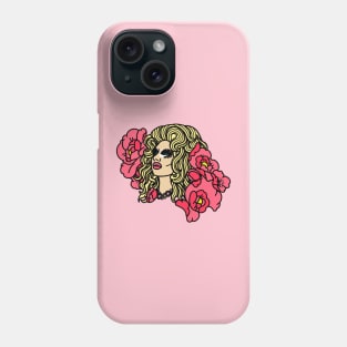 Trixie Mattel Retro Flower Vintage Tattoo Phone Case