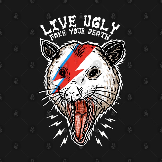 live ugly fake your death by sober artwerk