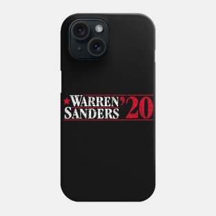 Elizabeth Warren and Bernie Sanders on the one ticket? Phone Case