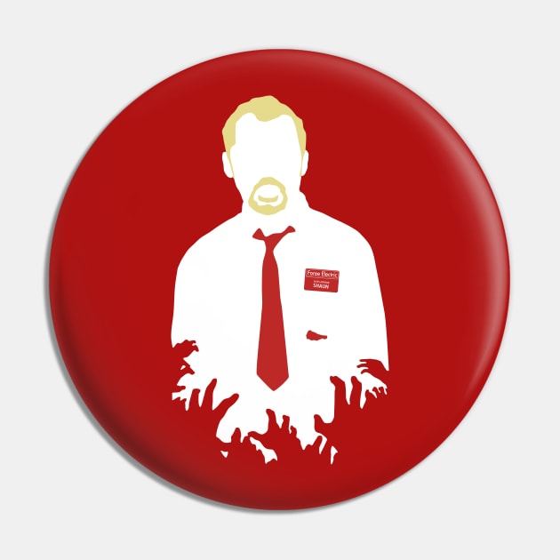 You've Got Red On You Pin by Byway Design