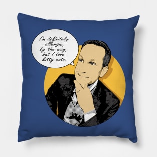 jimmy pardo comic style design Pillow