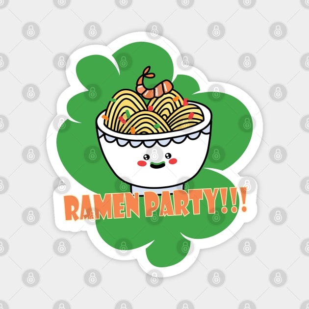 Ramen party perfect t shirt for party hosting Magnet by SeriousMustache