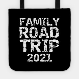 Funny Family Road Trip 2021 Matching Vacation Gifts Tote